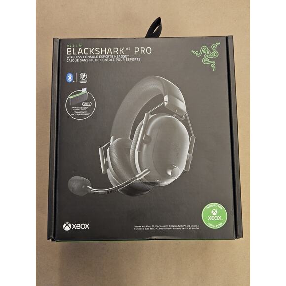 Razer BlackShark V2 Pro Gaming Headset for Xbox - Black - Picture 1 of 5